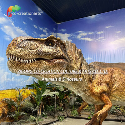 Harga yang bagus Dinosaurus T Rex Animatronik Manusia Hidup Dengan Gerakan Realistis Untuk Taman Hiburan Dan Pameran On line